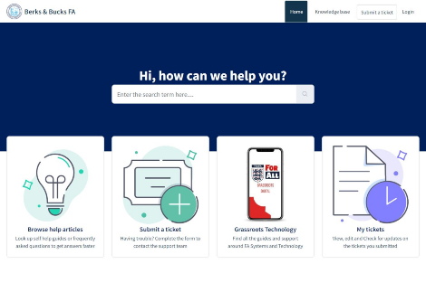 Online Support Hub Launched For Volunteers - Berks & Bucks FA