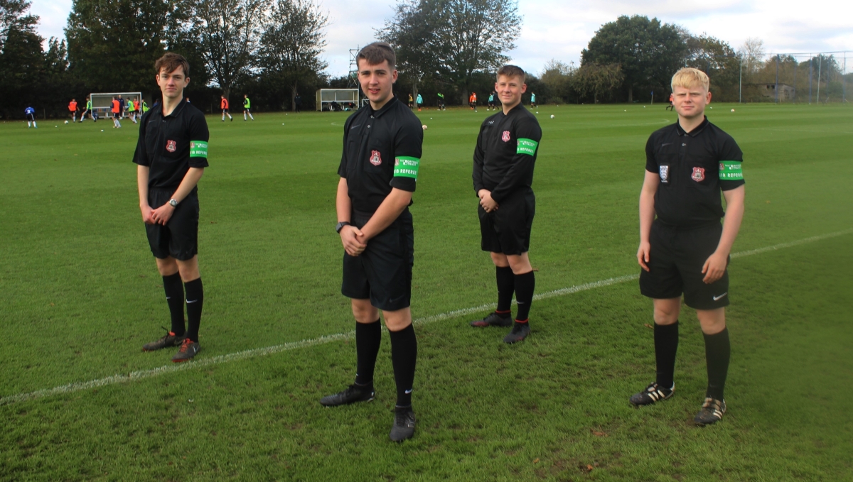 Initiative Launched For Young Referees - Suffolk Fa