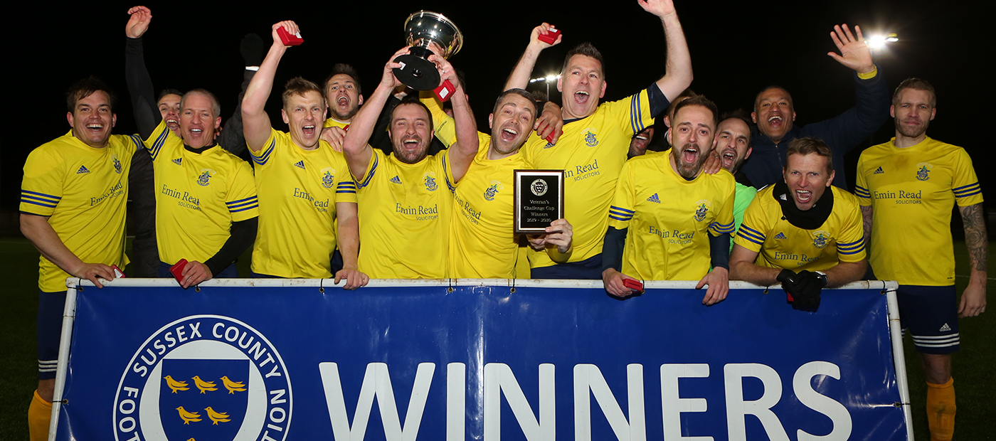 Eastbourne Town retain Veterans Cup Sussex County FA