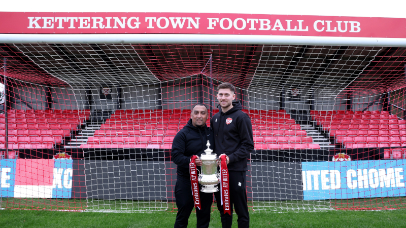 Emirates FA Cup visits Kettering Town