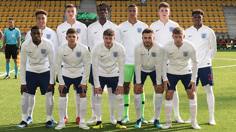 England U19s Inspired By Seniors' World Cup Success