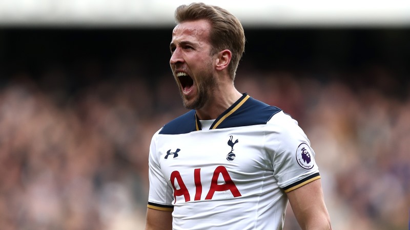 Tottenham Hotspur and England striker Harry Kane named player of the