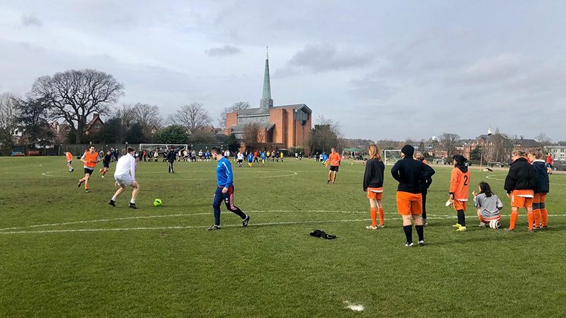 Sunday League Footy on X: Standard Sunday League pitch.   / X