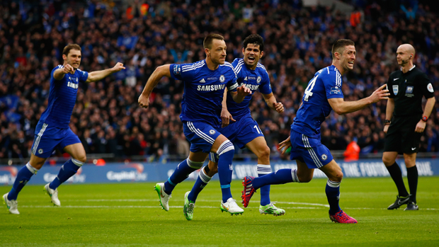 Chelsea 2-0 Tottenham Hotspur: Capital One Cup Final Match Report