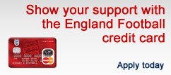 Apply for the England credit card today