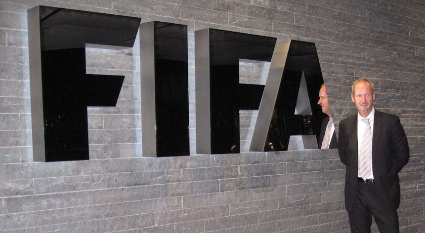 Graeme Dell at FIFA