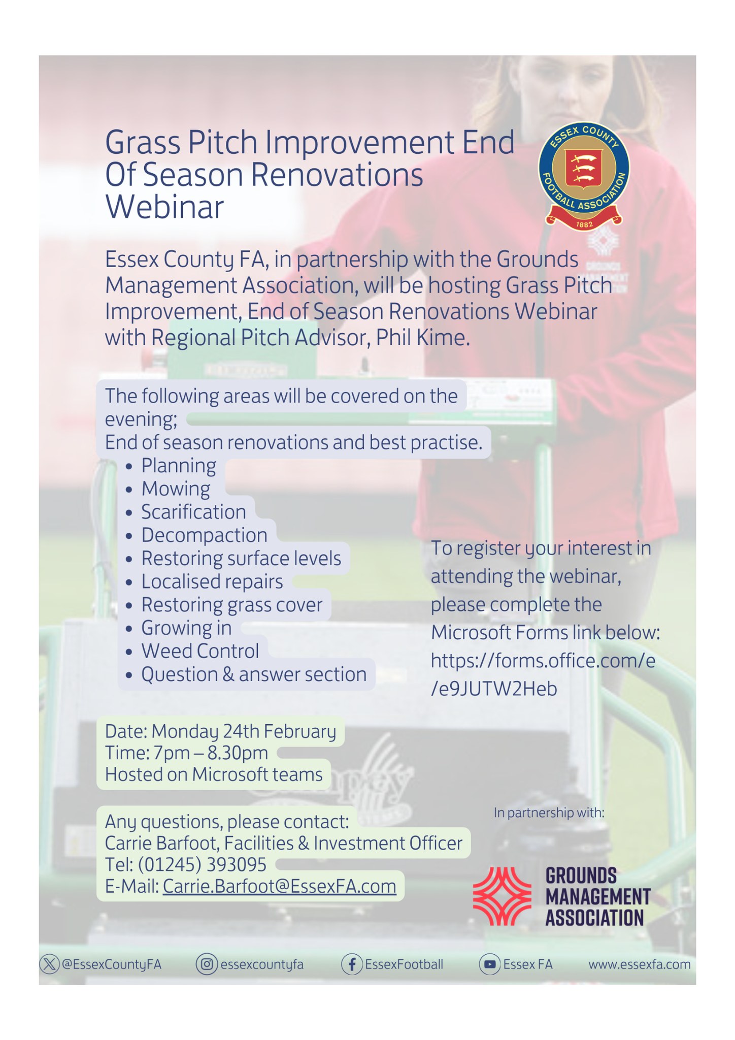 Grass Pitch Improvement Webinar