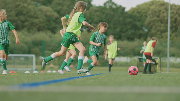 3G pitch being used by youth footballers