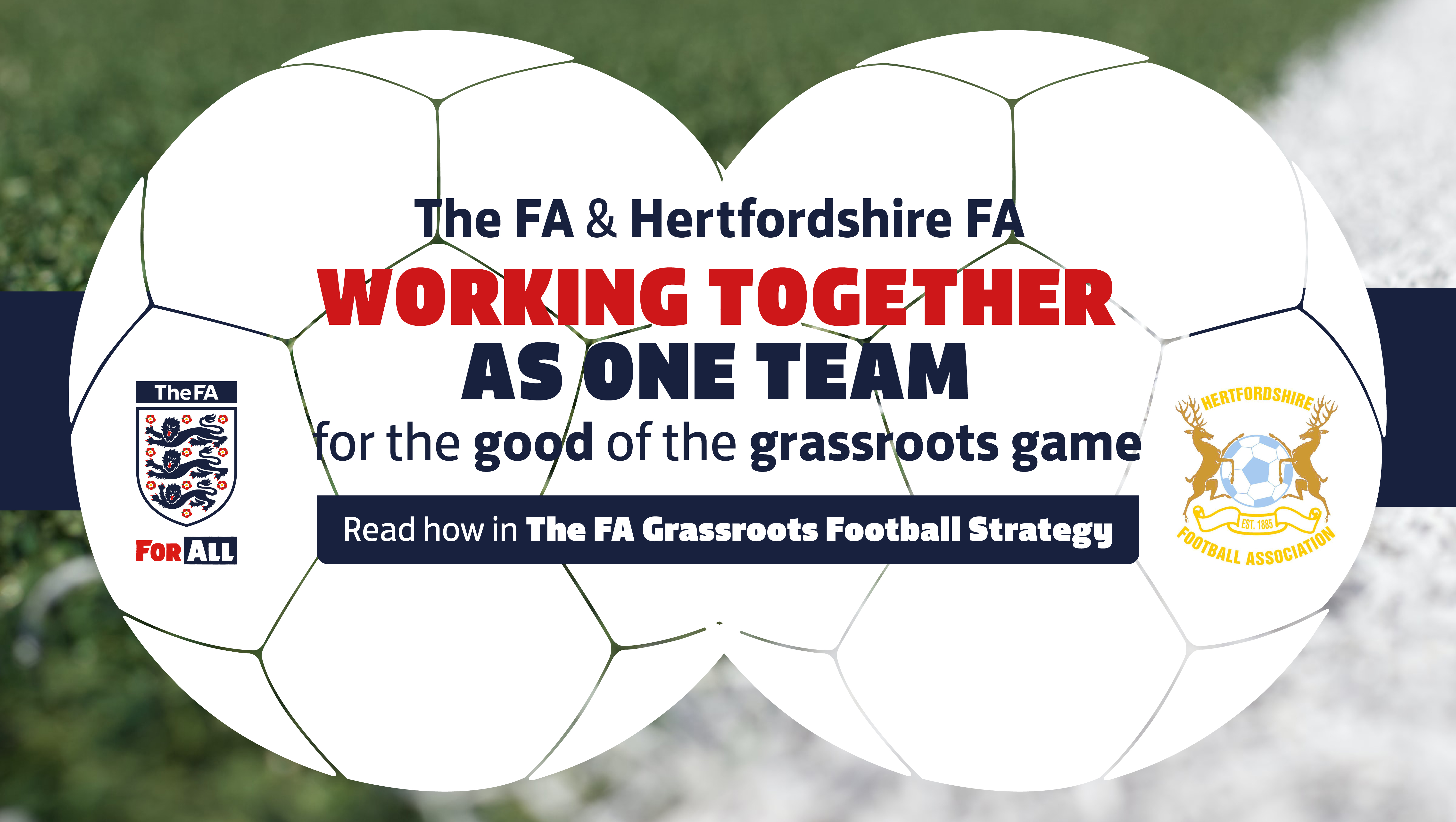 The FA Launch New Grassroots Football Strategy - Hertfordshire FA