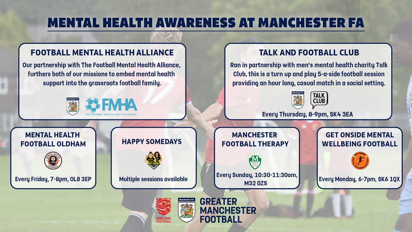 Mental Health Football Sessions