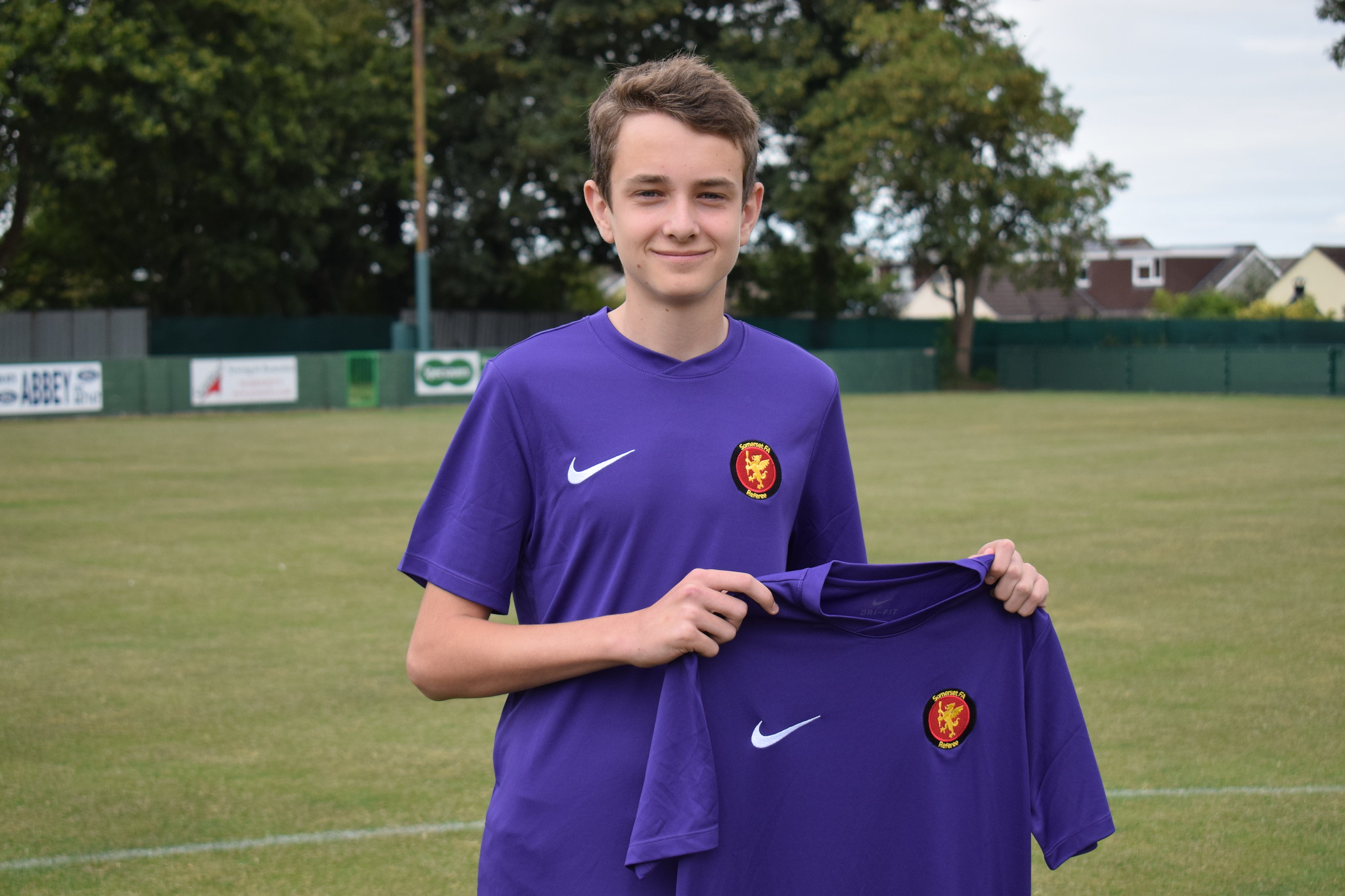 nike referee kit with fa badge