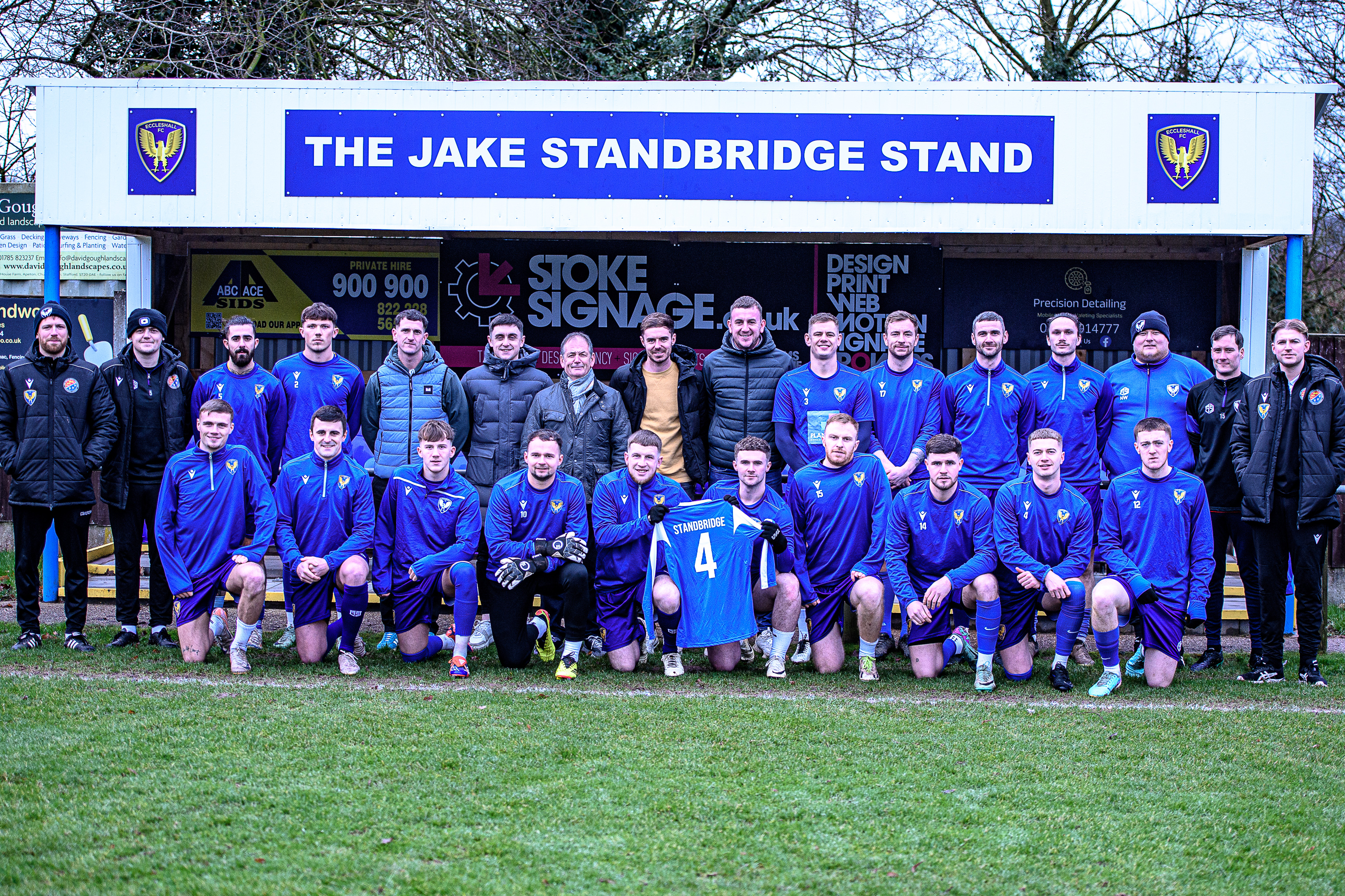 Jake Standbridge tribute Eccleshall