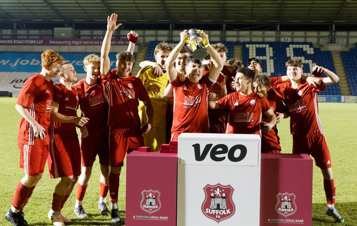 Rovers' Young Guns Lift U18 Midweek Cup - Suffolk FA