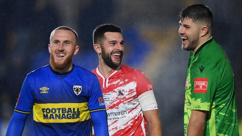 AFC Wimbledon Swat Aside Ramsgate To Set Up Emirates FA Cup Third Round ...