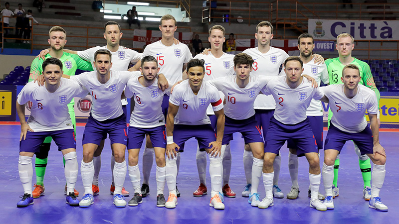 England Futsal Squad Named For Home Nations Tournament