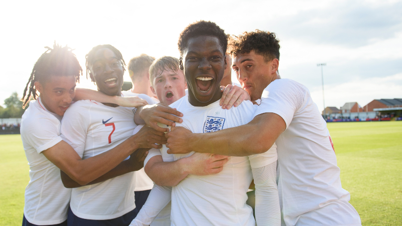 Yunus Musah strikes as England MU18s draw with Brazil