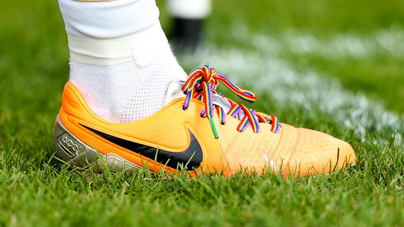 The FA support’s the Rainbow Laces campaign